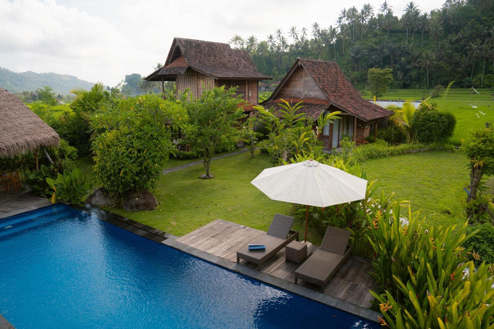 Kubu Sakian Villa And Restaurant Sidemen Silebeng Extérieur photo