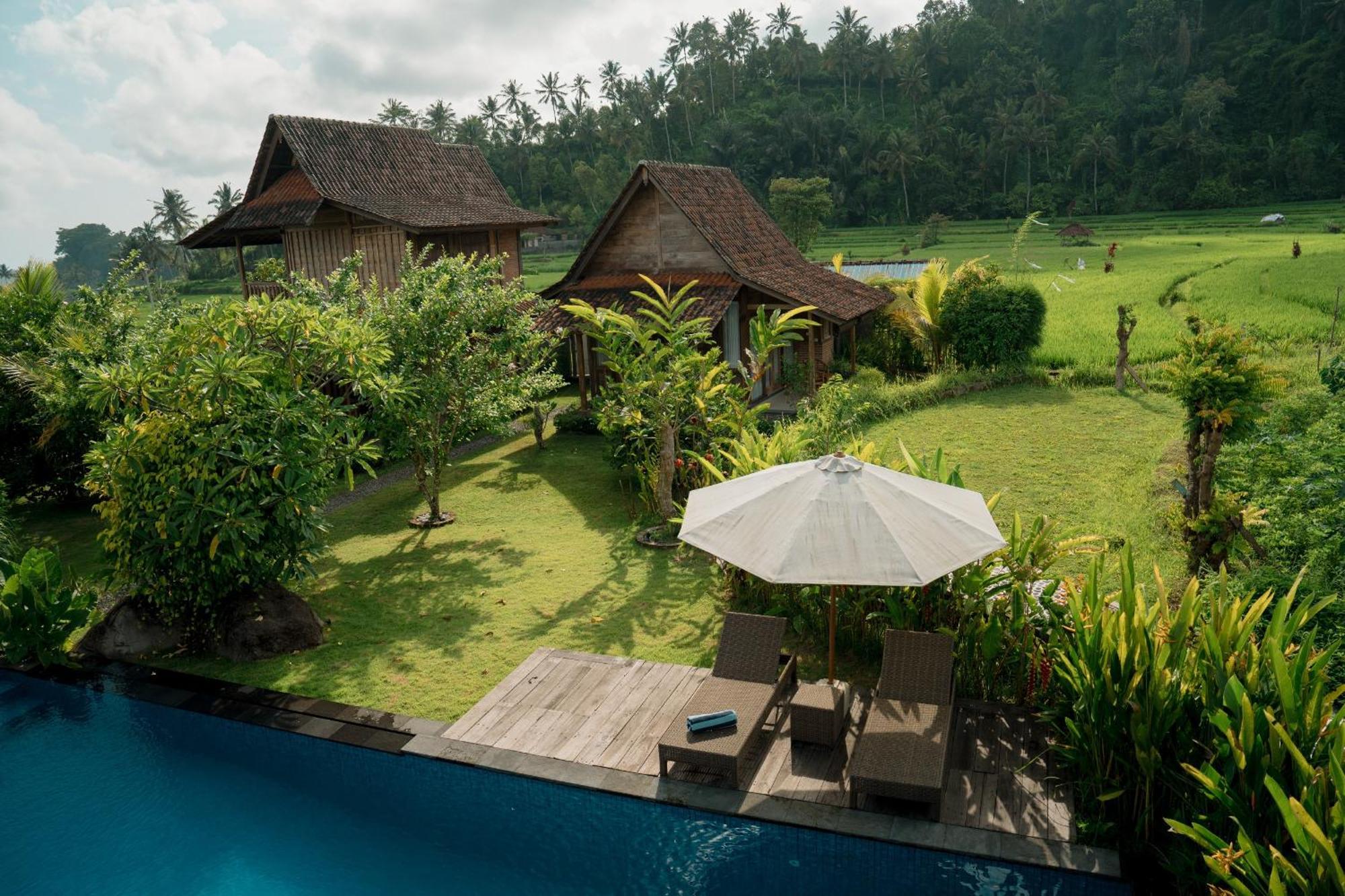 Kubu Sakian Villa And Restaurant Sidemen Silebeng Extérieur photo