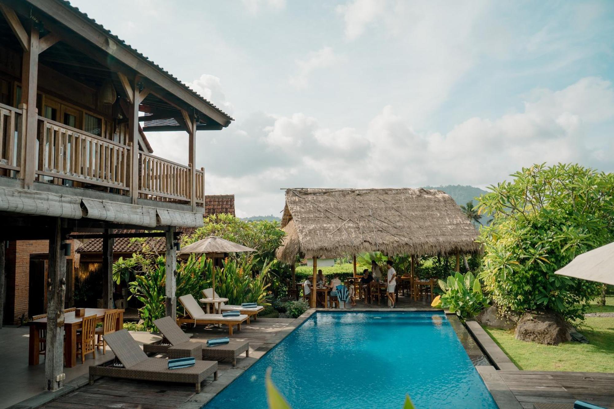Kubu Sakian Villa And Restaurant Sidemen Silebeng Extérieur photo