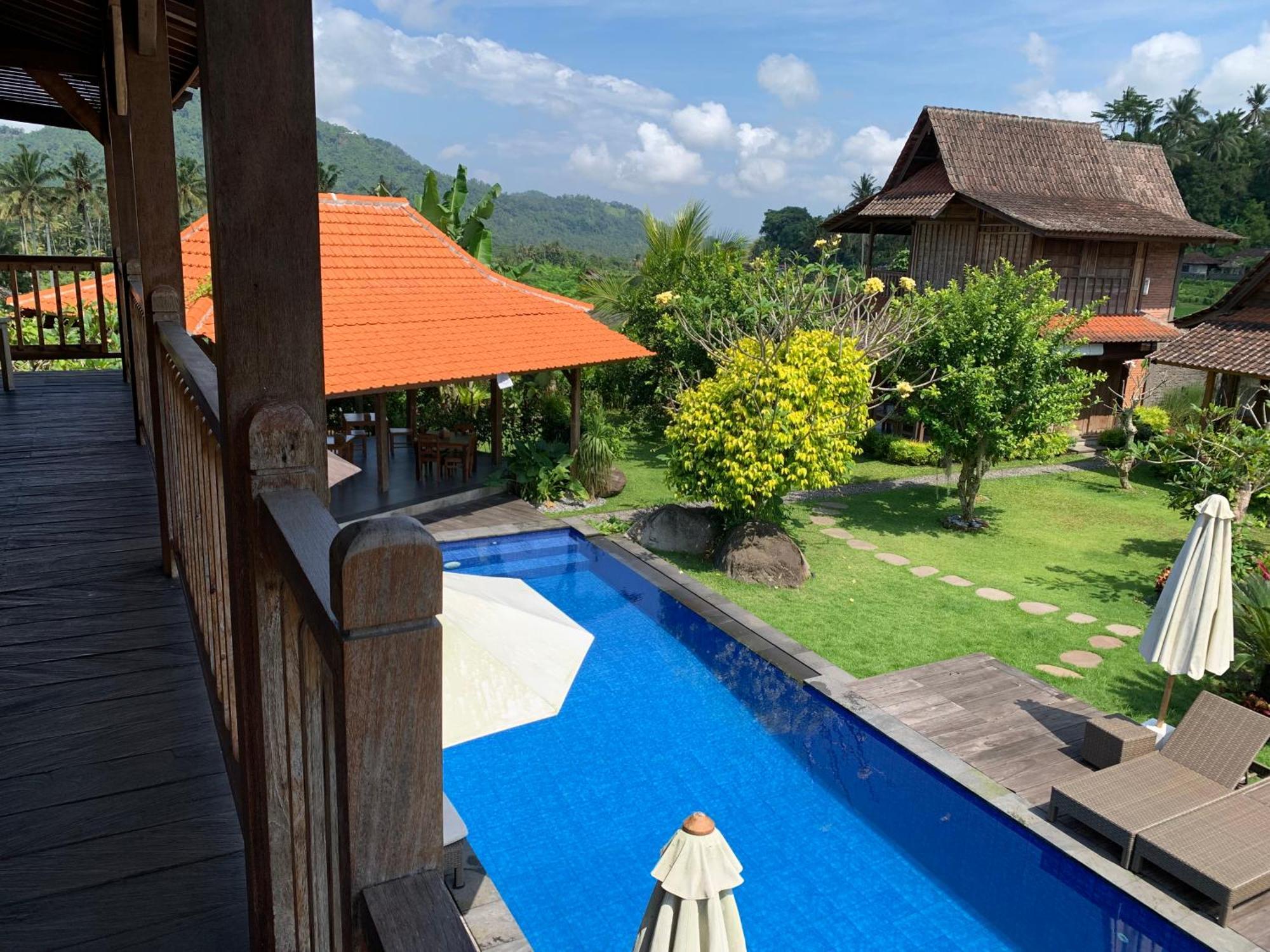 Kubu Sakian Villa And Restaurant Sidemen Silebeng Extérieur photo